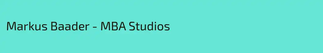 Markus Baader - MBA Studios